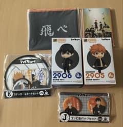 特価 ハイキュー ねんどろいど 影山飛雄 日向翔陽 絵葉書ブック、ポーチ等セット 特価 ハイキュー ねんどろいど 影山飛雄 日向翔陽 絵葉書ブック