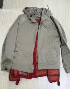 Ten-C ANORAK 46 ASH GREY ライナーダウン付