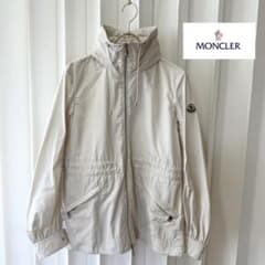 MONCLERモンクレール ENETフード付春夏 ジャケットオフホワイトSS~S 