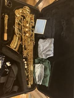 Yamaha YAS-475 アルトサックス 本体とケース(その他付属品込み 