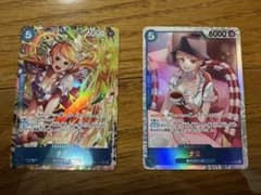 ワンピースカード 神速の拳 ナミ パラレル,SR 2枚セットのサムネイル