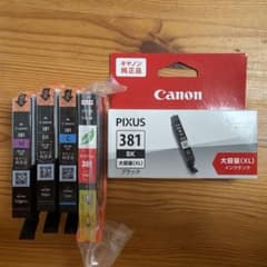 Canon インクカートリッジ　381 BK3本、C1本、M1本のサムネイル