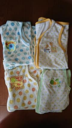 薄手スリーパー(かいまき)四点セットのサムネイル