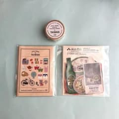 トラベラーズファクトリー 台湾 マスキングテープ ステッカー - メルカリ
