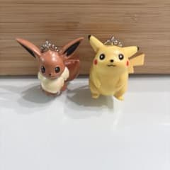 Pokémon Keychains: Pikachu & Eevee (Set of 2)