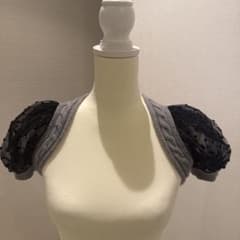 RED VALENTINO❣️ グレー ニット パフスリーブ カーディガン - メルカリ