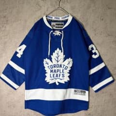 NFL アイスホッケー　トロント メープルリーフス ユニフォーム NHL トロント メープルリーフス ユニフォーム ホッケー 刺繍 - メルカリ