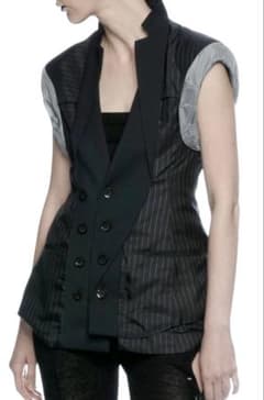 【新品未使用】mukcyen ムッシャン jacket vestのサムネイル