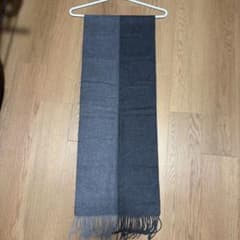 カシミヤTOMORROWLANDマフラー 4色グレー系リバーシブルのサムネイル
