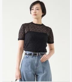 新品未開封 martinique ストレッチレースTシャツ - メルカリ