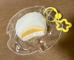 和菓子 大福スクイーズ 星型カラビナ付き 1点のサムネイル