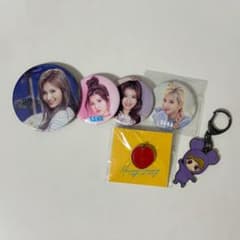 TWICE サナ 缶バッジ5個セット キーホルダー ピンバッジ