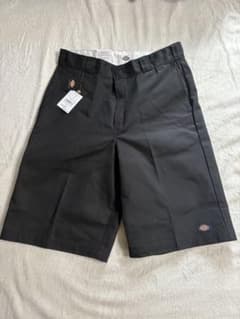 Dickies ルーズフィット ワークショーツ ブラック w36のサムネイル