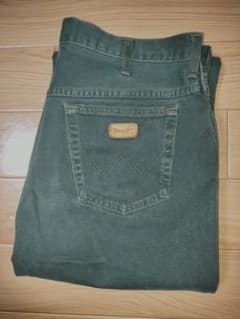 Wrangler メンズ デニムパンツ グリーンのサムネイル