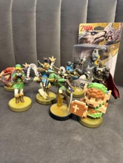 ゼルダの伝説 amiibo フィギュア まとめ売りのサムネイル