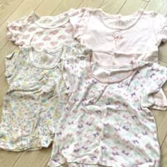 半袖肌着　4枚セットのサムネイル