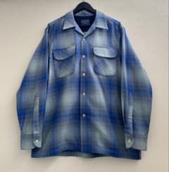 スペシャル 90s ペンドルトン オンブレ チェック ループ シャツ M ブルー m54622981292_1.jpg?1741254811