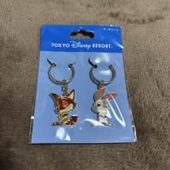 東京ディズニーリゾート ニック&ジュディ キーチェーン2個セット