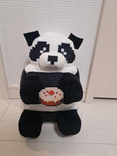 パンダ ぬいぐるみ ケーキ付きのサムネイル