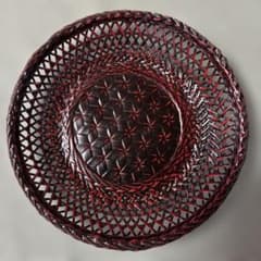 久留米 籃胎漆器（らんたいしっき）菓子器 - メルカリ