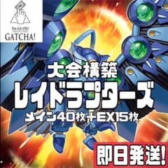 即日発送！大会用 レイドラプターズ RR デッキ 遊戯王 ヴェルズ