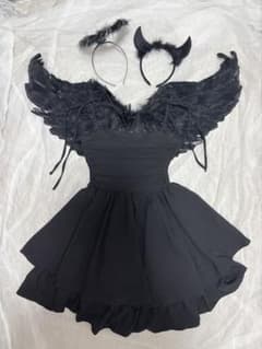 悪魔 コスプレ 衣装 4点セットのサムネイル