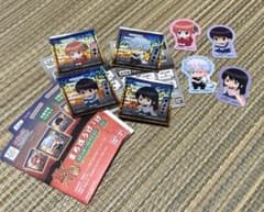 銀魂　まちぼうけステッカーコレクション　8枚セット販売のサムネイル