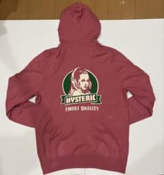 【激レア】ヒステリックグラマー ヒスガール ジップアップパーカー 薄手 L 激レア】ヒステリックグラマー ヒスガール ジップアップパーカー 薄手