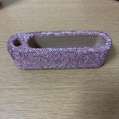 スマホスタンド　ペン立て　ピンク　ラメ　キラキラのサムネイル
