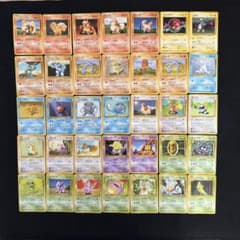 美品】ポケモンカード 旧裏面 第一弾拡張パック まとめ売り 35枚セット