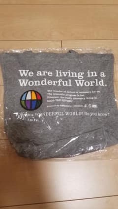 ゆず　wonderful　world　エコバッグのサムネイル