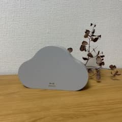 BRUNO 雲型置時計 USBポート付きのサムネイル