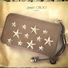 ☆中古・美品☆JIMMY CHOO☆コインケース キャメル ゴールド星スタッズのサムネイル