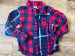 F.O.KIDS クレイジーチェックシャツ　120cmのサムネイル