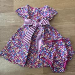 Ralph Lauren ピンク　花柄ワンピースとパンツセットのサムネイル