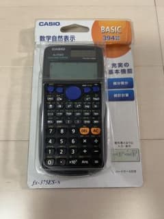 CASIO 関数電卓 fx-375ES-N 本体　関数電卓のサムネイル