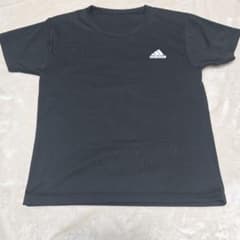 adidas Tシャツ ブラック 160cmのサムネイル