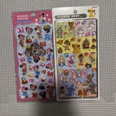 ボンボンドロップシール　クラシック　プチドロップ　ミニー　アリス　ダンボ　マリーのサムネイル