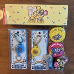 ANGEL BLUE ⭐️ジップバッグ＆キーホルダー＆缶バッジセットのサムネイル