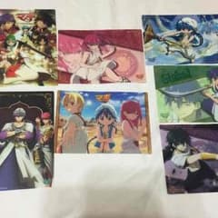マギ クリア下敷き ガチャ景品 セット バラ売りのサムネイル