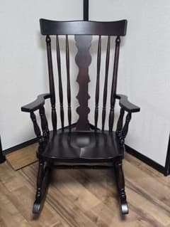 【展示美品】北海道民芸家具 ウィンザー ロッキングチェア 樺 無垢材 i1※ 定価24万円超】北海道民芸家具 ロッキングチェア 飛騨産業 樺(カバ