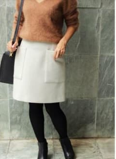 【限定値下げ】新品タグ付き ブレンドビーバー台形スカートのサムネイル