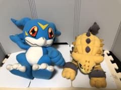デジモンアドベンチャー02 ブイモン、アンキロモン DXぬいぐるみ
