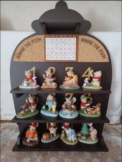 ◆超美品珍品♡WINNIE THE PHOO 万年カレンダー 超希少インテリア ◇超美品珍品♡WINNIE THE PHOO 万年カレンダー 超希少インテリア