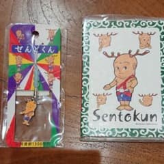 せんとくん　ストラップ　＆　パタパタメモパッドのサムネイル