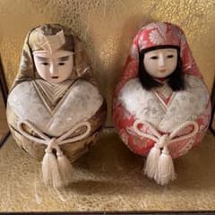 パール武者だるま人形（紫×緑）／レトロ昭和コレクション パール武者だるま人形（紫×緑）／レトロ昭和コレクション Amazon.co.jp