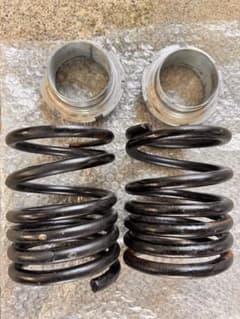 ワゴンR/MH21S MH22S　車高調（リアバネ+アジャスターのみ） ワゴンR MH21S MH22S 車高調(リアバネ+アジャスターのみ) - メルカリ