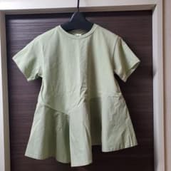 ELENDEEK エレンディーク☆フィンコンビネーションカットソー☆グリーン