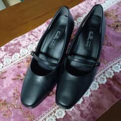 Furio Valentino ブラックハイヒールのサムネイル