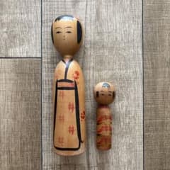 値下げ 伝統こけし 2体セット - メルカリ